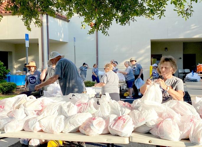 Volunteers Come Together to Pack Meals for 10,000 People in Central Florida