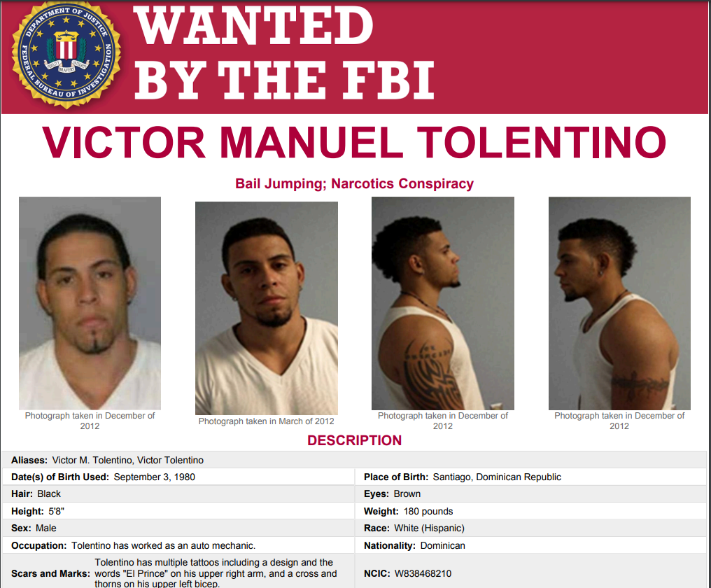 FBI Announces Reward for Arrest of Heroin, Cocaine Supplier in New York