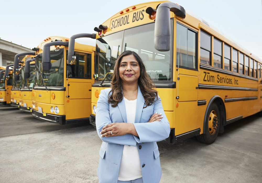 California-based student transportation services company Zūm raises $140 million for electric school bus platform