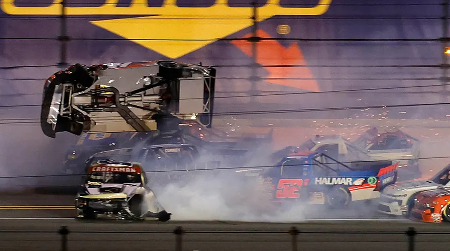 Unbelievable! NASCAR Truck Takes Flight in Jaw-Dropping Daytona Crash
