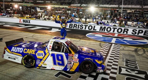 Christian Eckes Triumphs Over Kyle Busch in Bristol Showdown