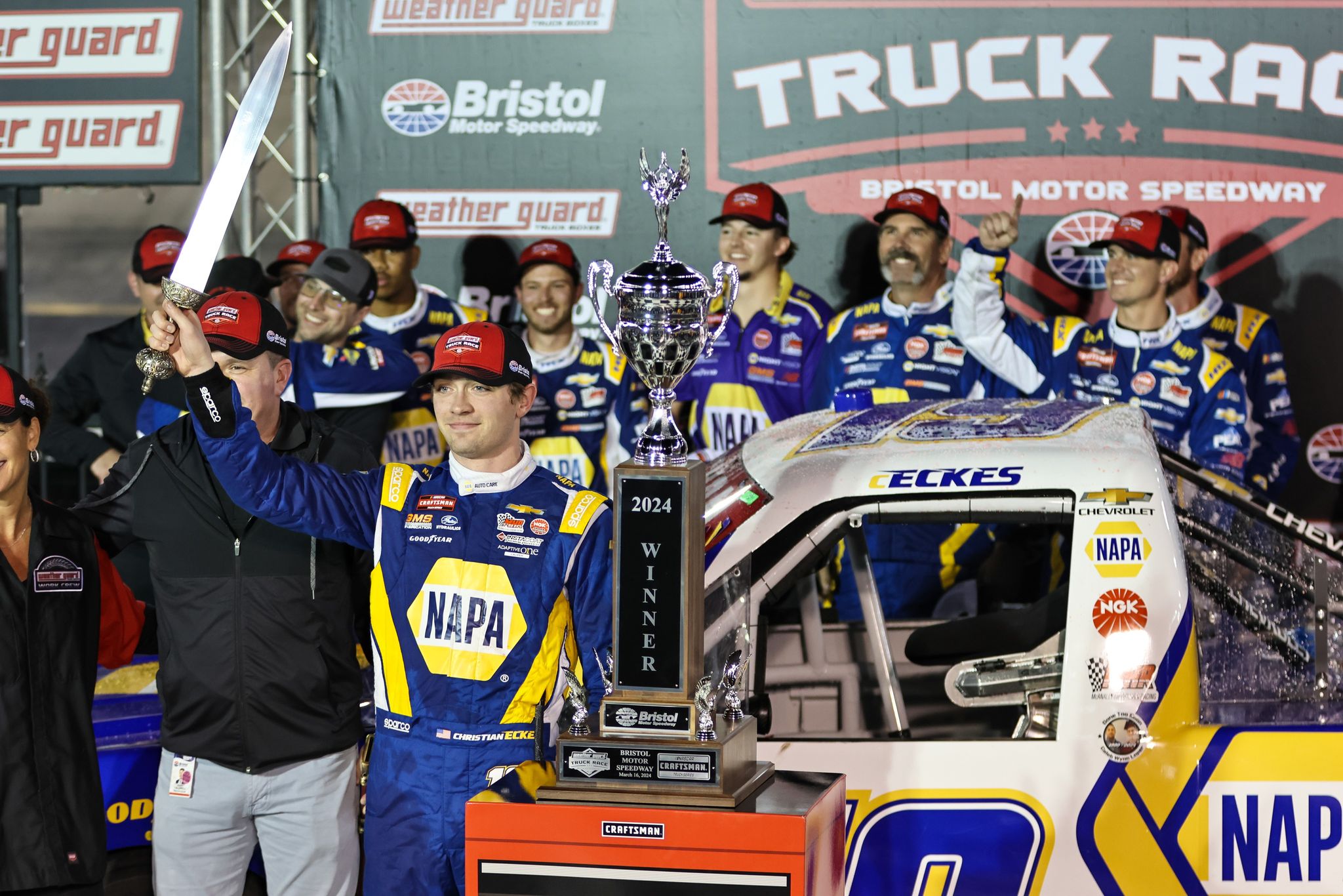 Christian Eckes Triumphs Over Kyle Busch in Bristol Showdown