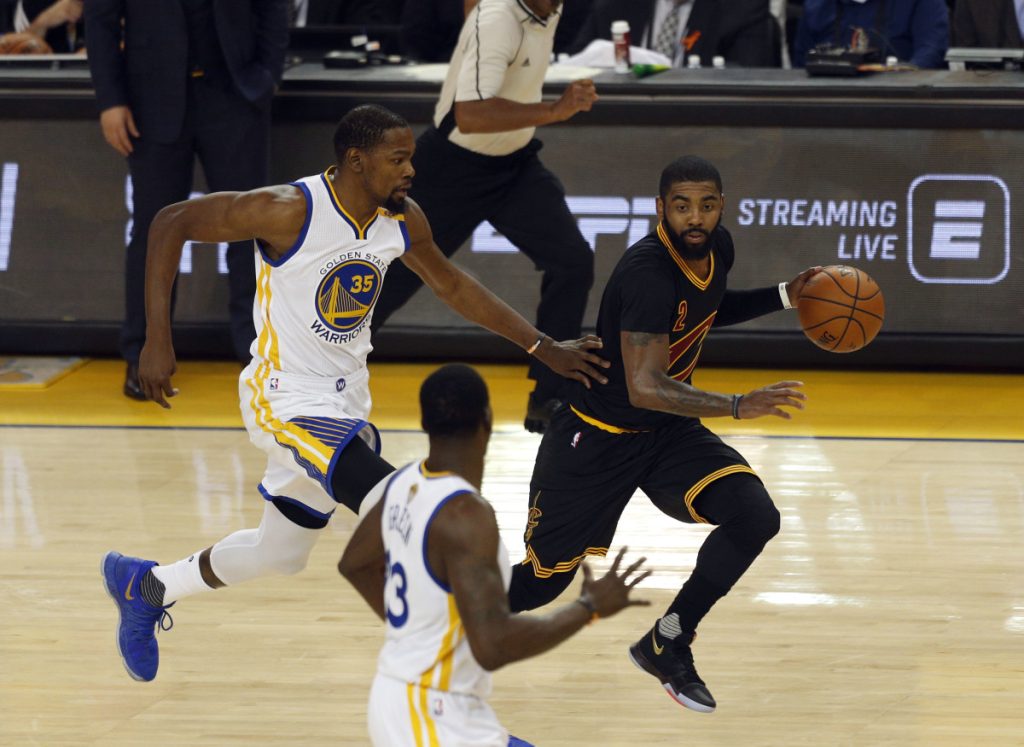 Draymond Green Discusses Kevin Durant and Kyrie Irving Comparison