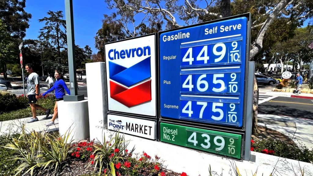 Gas Prices Surge Over $5 in San Diego Amid Spring Break Travel