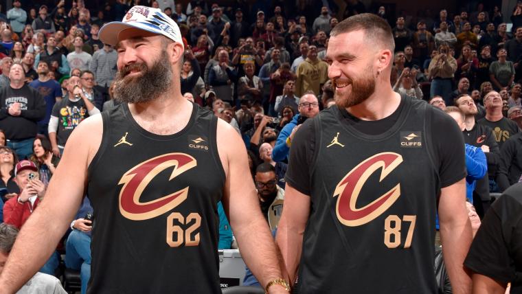 Kelce Brothers' Beer-Chugging Extravaganza at Cavaliers Game