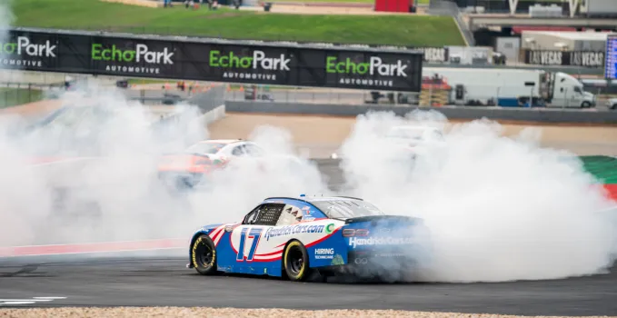 Larson Victorious in NASCAR Xfinity Series Thriller at COTA