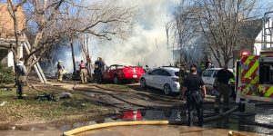 Nestor House Fire Displaces Five Residents, No Injuries Reported