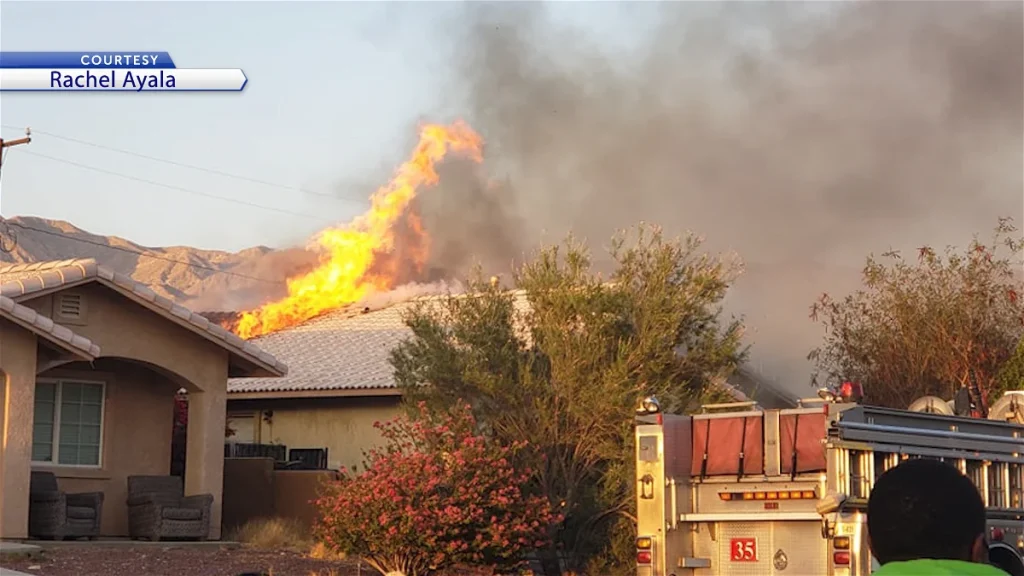 San Ysidro Home Fire Displaces Four Adults and Child