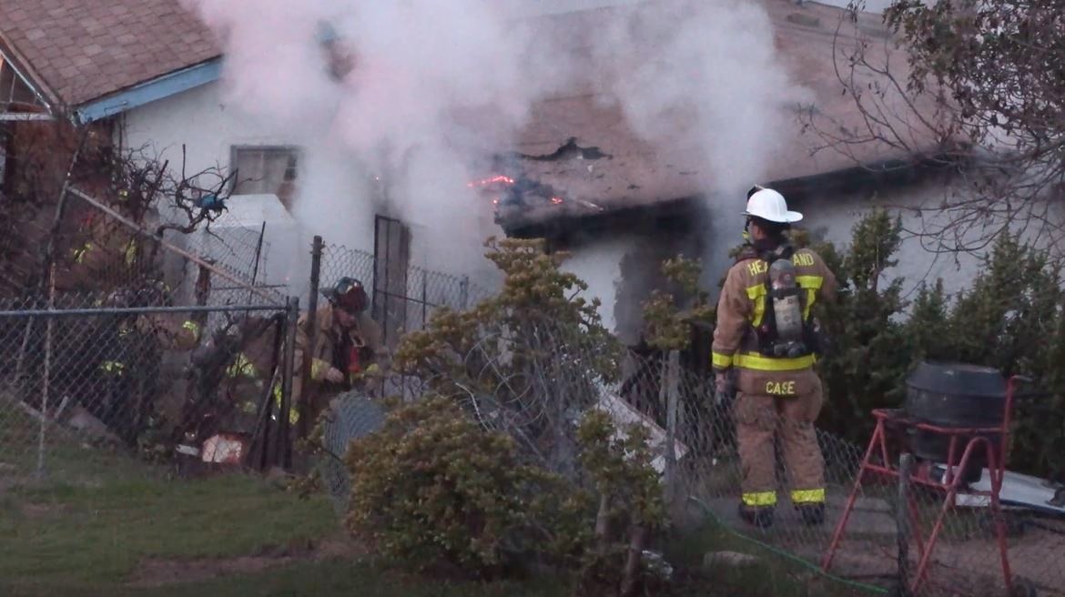 San Ysidro Home Fire Displaces Four Adults and Child