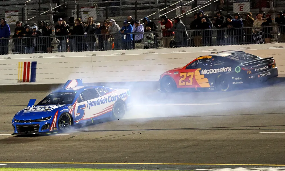 Bubba Wallace and Kyle Larson Discuss Richmond Incident