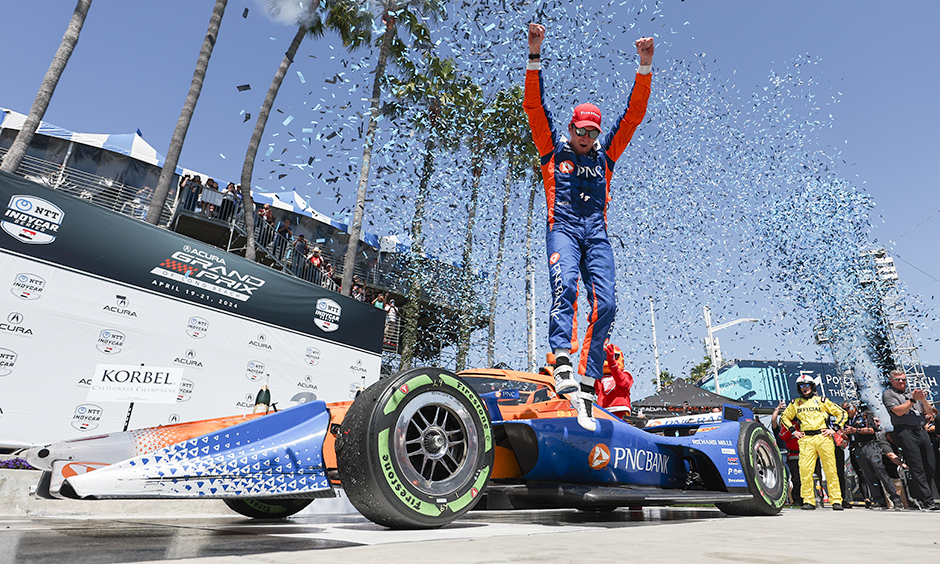 Dixon Triumphs at Long Beach in INDYCAR Series