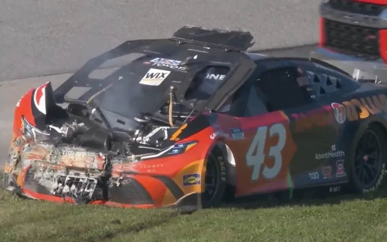 Erik Jones Injured After NASCAR Crash, Comments on Recovery