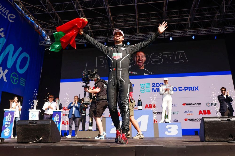Exciting Victory for Porsche's da Costa in Misano Formula E Race