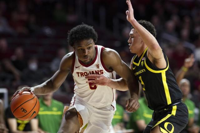 NBA Scouts Analyze Bronny James' Prospects After Declaring for 2024 Draft