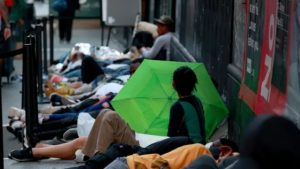 More and More Homeless Immigrants Are Sleeping on the Streets of New York