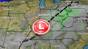 Tracking a Cold Front That Will Take Off Rain and Clouds From Helene Through Indiana