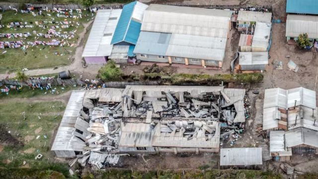 Tragic Blaze Claims Lives of 17 Students at Kenyan Elementary School; 70 Still Missing