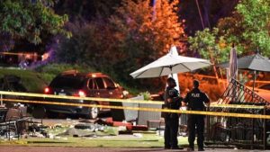 Two Killed and Three Injured When Driver Crashes Into Restaurant Patio