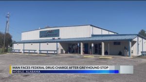 On a Greyhound Bus From Mobile, a Man Faces Federal Drug Charges