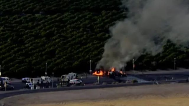 5 Dead as Plane Crashes into Vehicle Near Falcon Field in Mesa