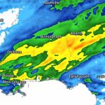 Heavy Showers and Thunderstorms Expected to Sweep Across Louisiana, Mississippi, and Alabama