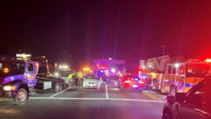 Pursuit Ends in an Eight-vehicle Crash, With One Badly Injured in Fishersville