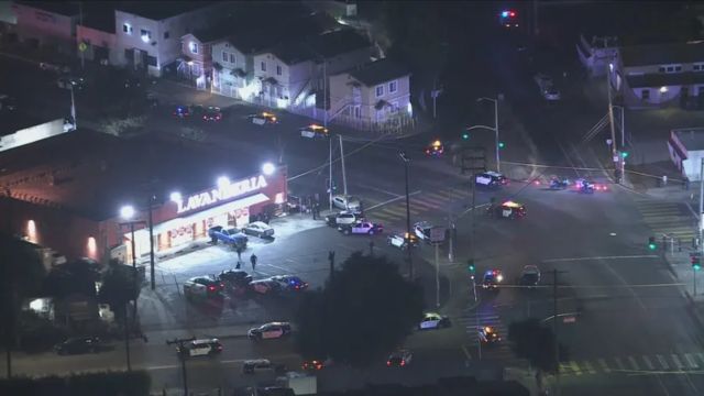 Suspect in Custody After LAPD Officers Shot During South Los Angeles Robbery