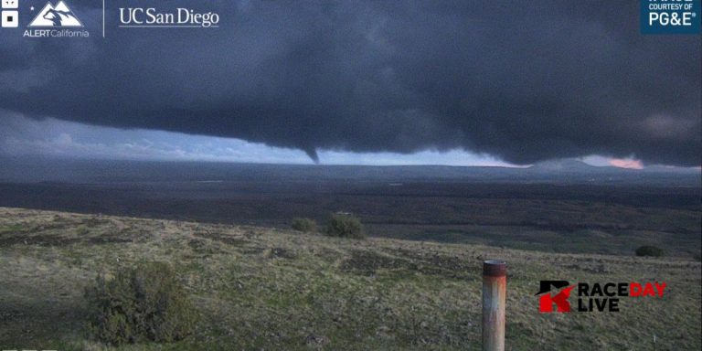 California’s First Tornado in January 2025 Strikes Near Shasta County