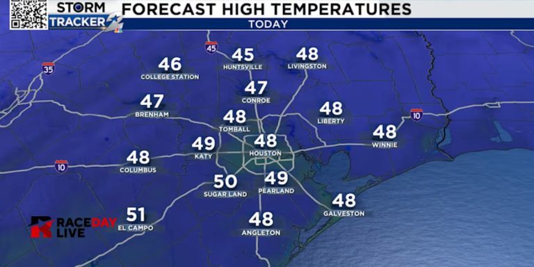 Flurries and Wintry Mix Possible in Houston and Northern Texas Counties this Week