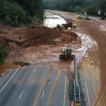 US Transportation Secretary Tours Hurricane-Damaged Interstate in North Carolina!