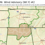 Strong Winds Alert: North Alabama Faces Powerful Gusts on Sunday!