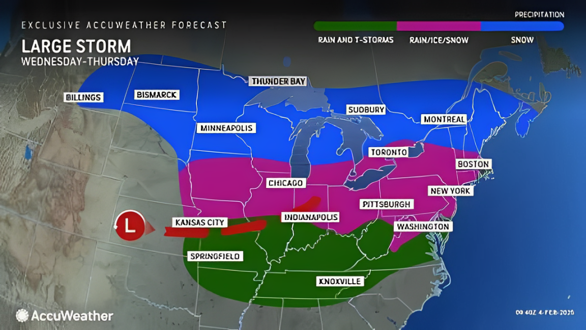 Midwest Braces for Dangerous Ice Storm on February 5th, Disrupting Travel and Power!