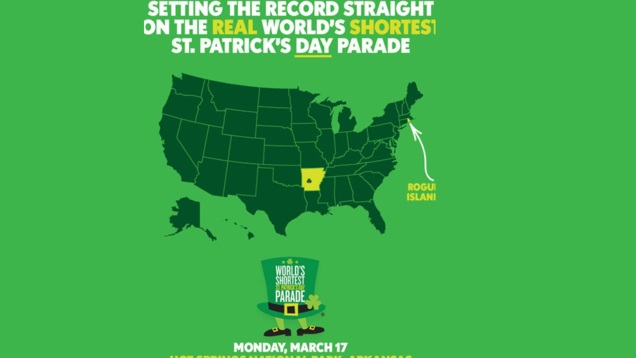 Hot Springs Takes on Rhode Island in Battle for St. Patrick’s Parade Title!