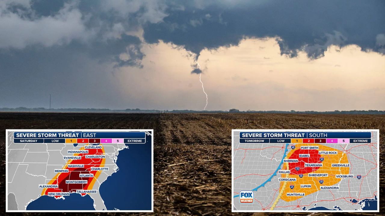 Major Storm Outbreak Expected – South Braces for Severe Weather Midweek!