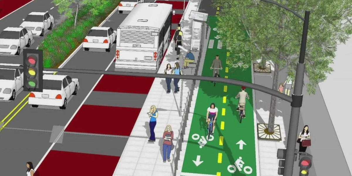 City of Emeryville Eyes Bus-Only and Bike-Only Lanes Along Busy 40th Street