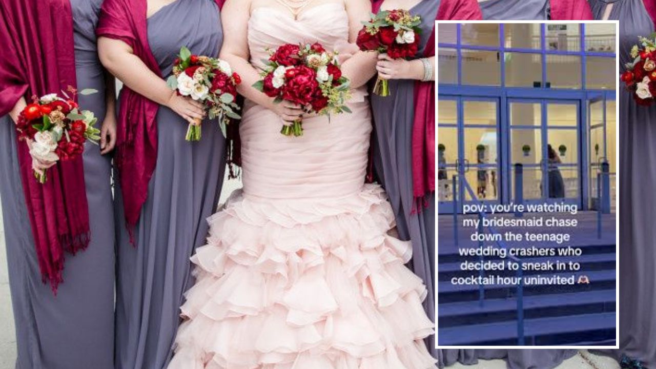 Bridesmaid Chases Down Teenage Wedding Crashers at Atlanta Museum Wedding
