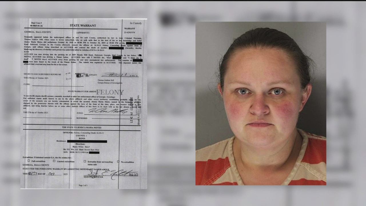 Police: Georgia Woman Had Remains of 4-Year-Old Child in Her Vehicle